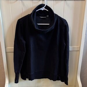 Athleta Black Cowl Neck Sweater